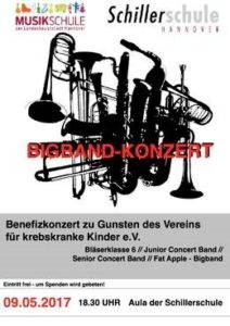 Bigband-Konzert Schillerschule Hannover